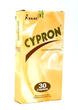 Cypron (Cyproheptadine) 4Mg X 30 Caplets