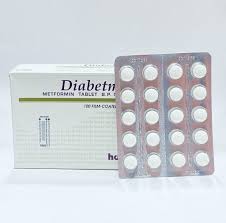 Diabetmin Metformin 500mg Per Blister