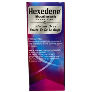 HEXEDENE MOUTHWASH (HEXETIDINE)