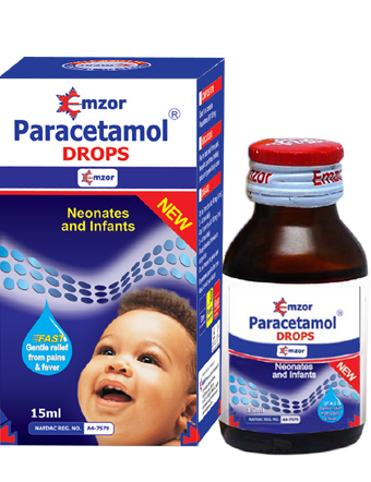 EMZOR PARACETAMOL DROPS X 15ML