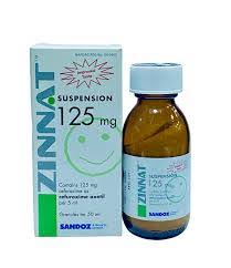 ZINNAT SUSPENSION 125MG/50ML