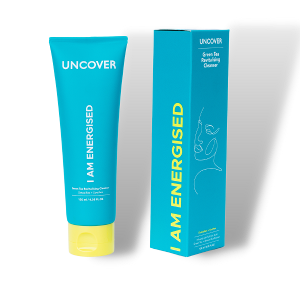 UNCOVER GREEN TEA REVITALISING CLEANSER 120ML