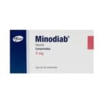 Minodiab 5mg tablets